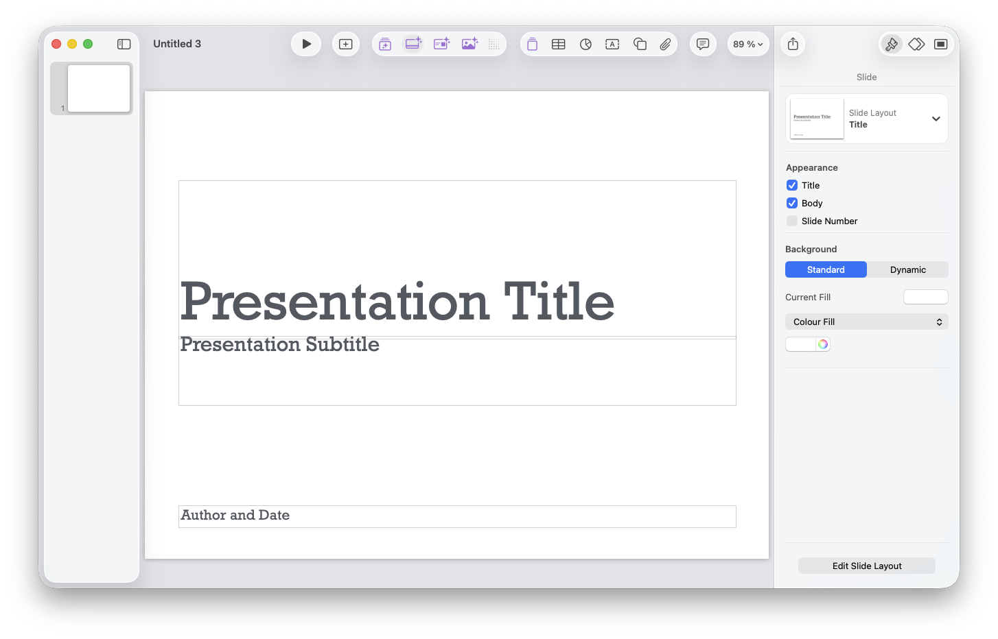Keynote Premium Feature Buttons