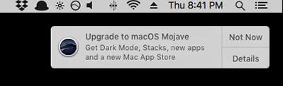 Disable macOS Upgrade Notifications